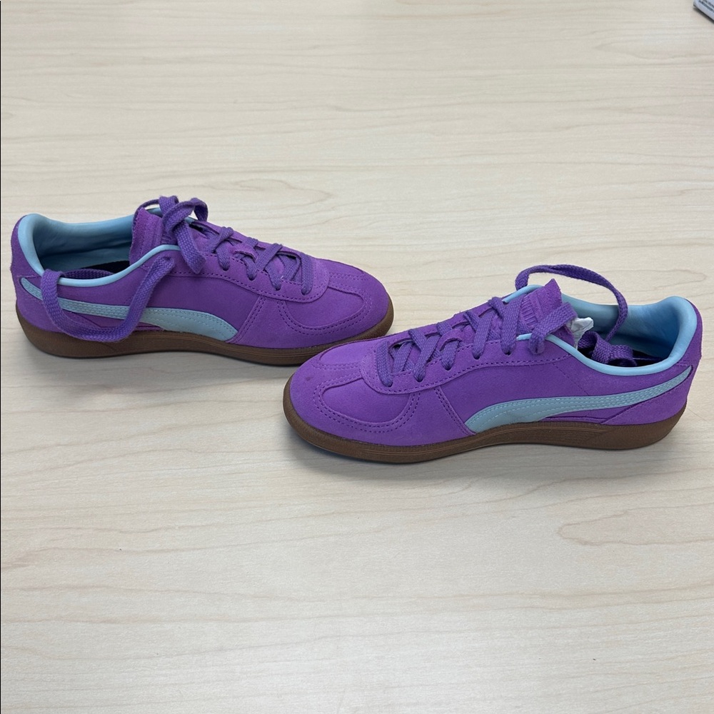 Puma Palermo Athletic shoes size 6, purple, new in box, - Picture 5 of 11